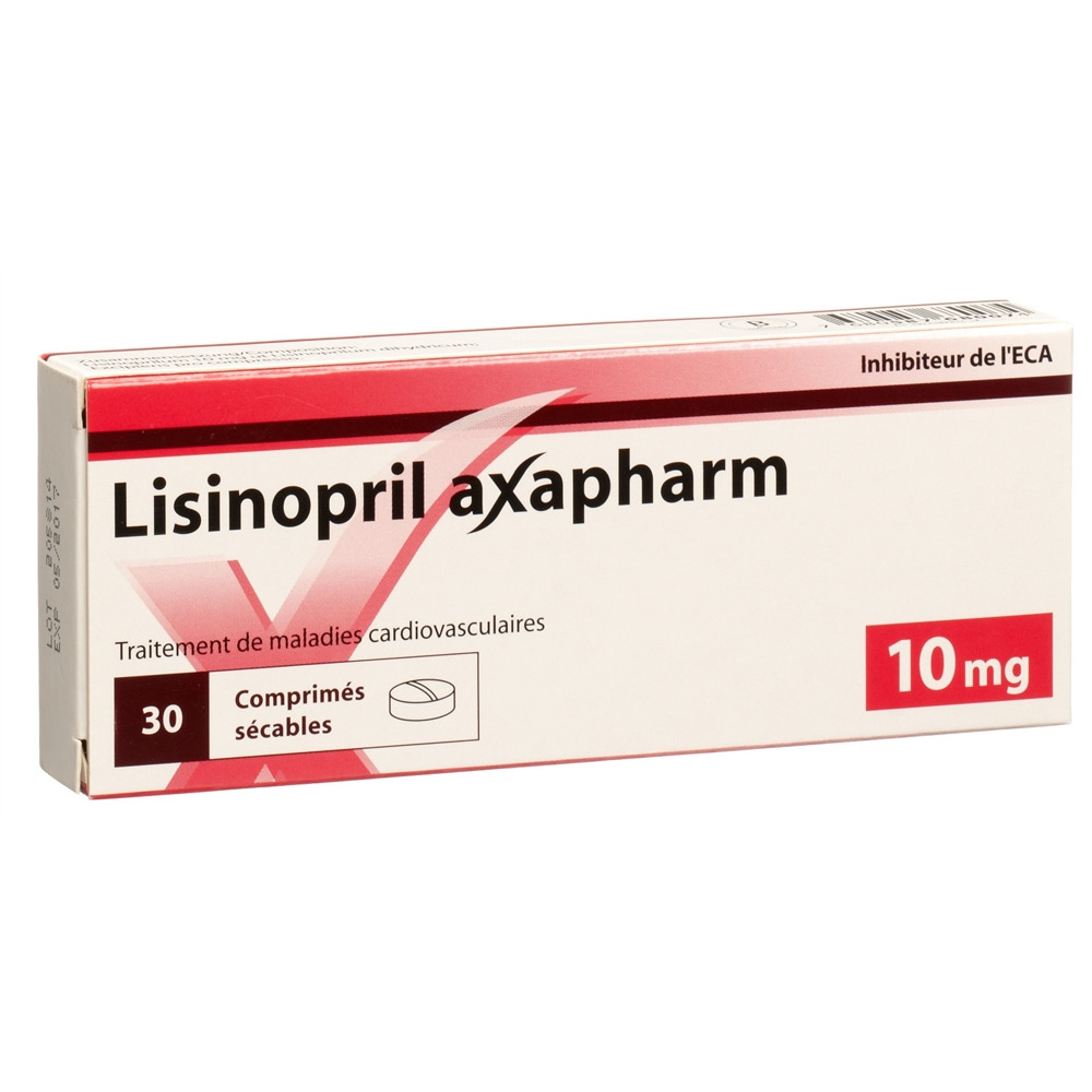 LISINOPRIL axapharm 10 mg, image 2 sur 2