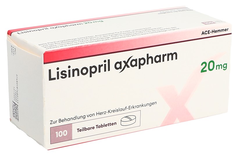 LISINOPRIL axapharm 20 mg, image principale