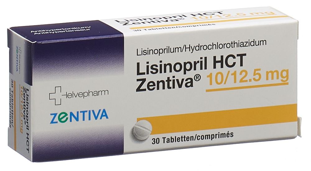 LISINOPRIL HCT Zentiva, image principale