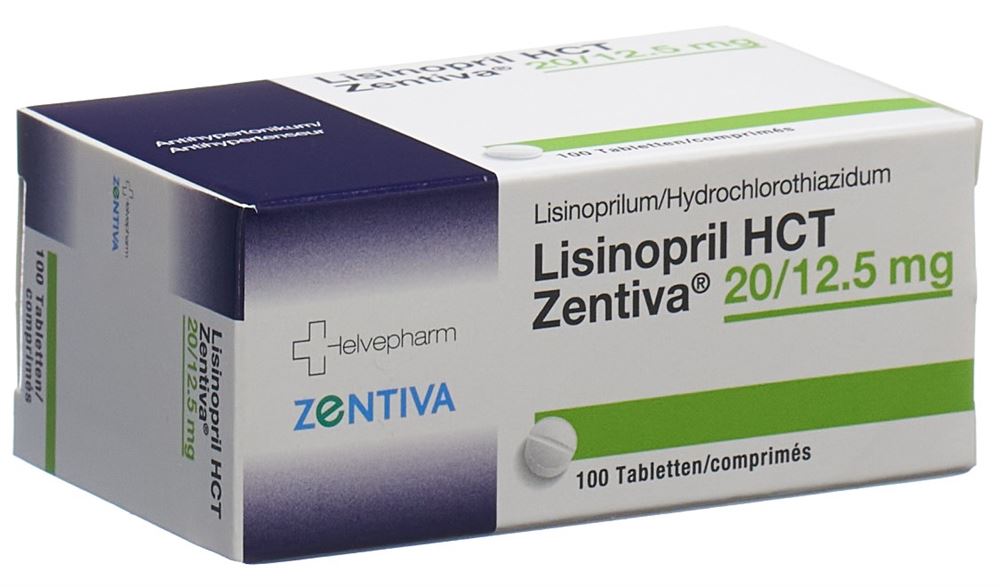 LISINOPRIL HCT Zentiva, image principale