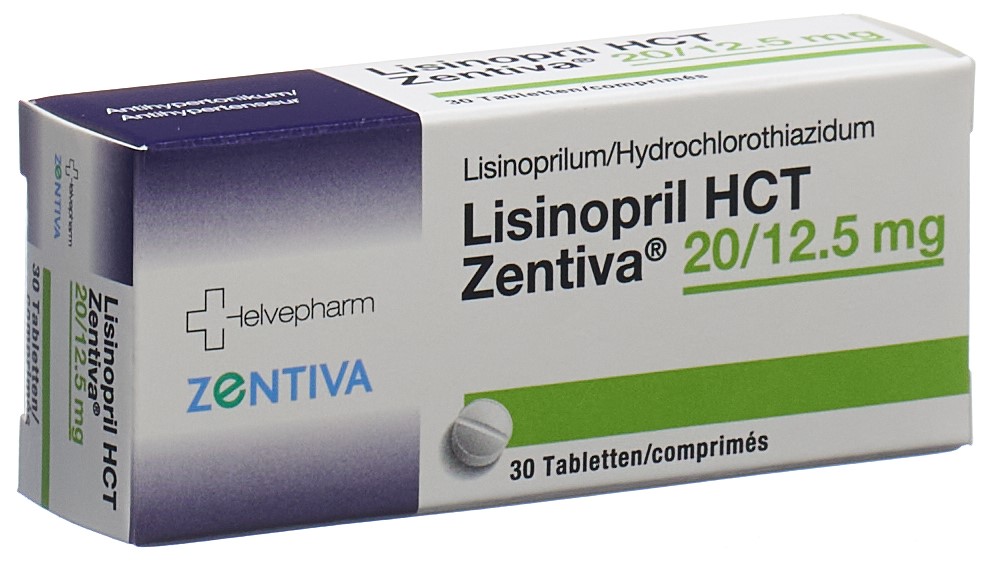 LISINOPRIL HCT Zentiva, image principale