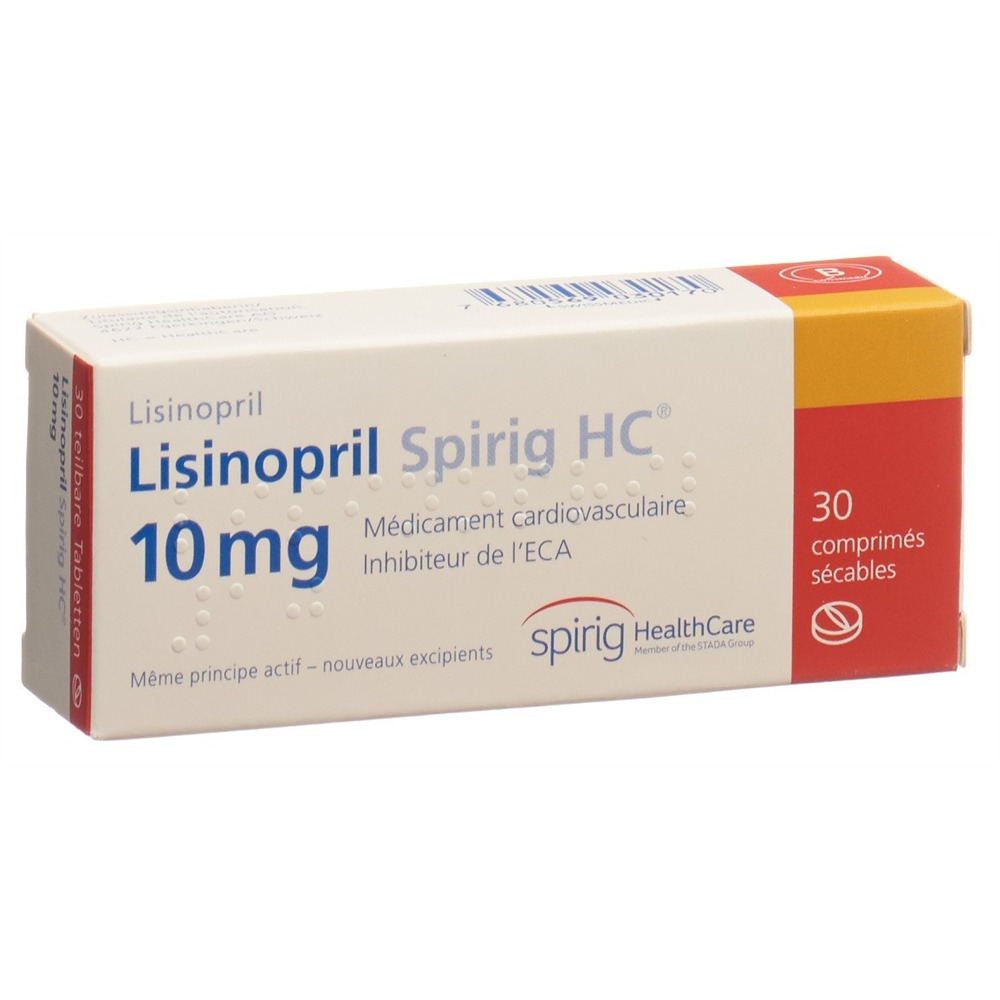 LISINOPRIL Spirig HC 10 mg, image 2 sur 2