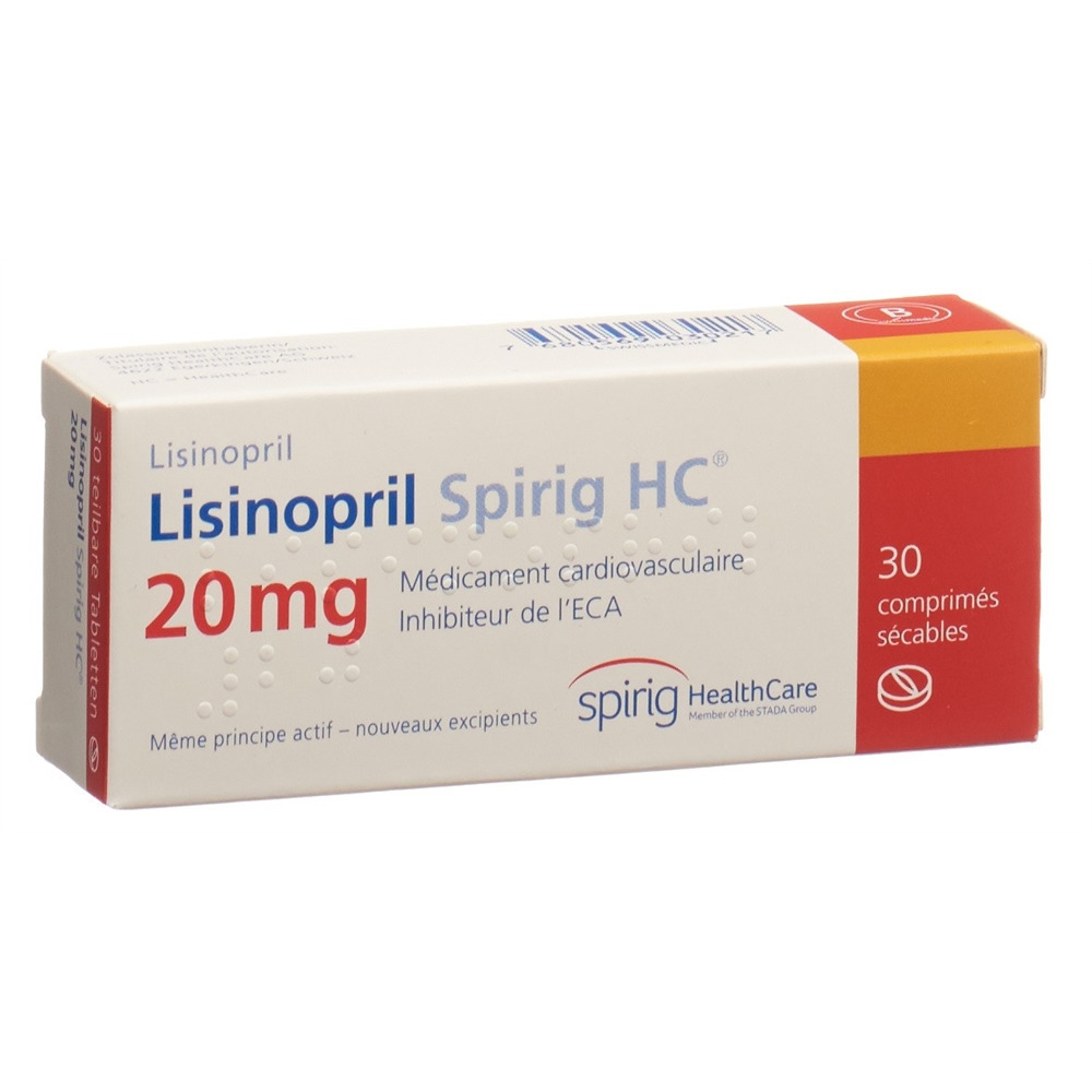 LISINOPRIL Spirig HC 20 mg, Bild 2 von 2