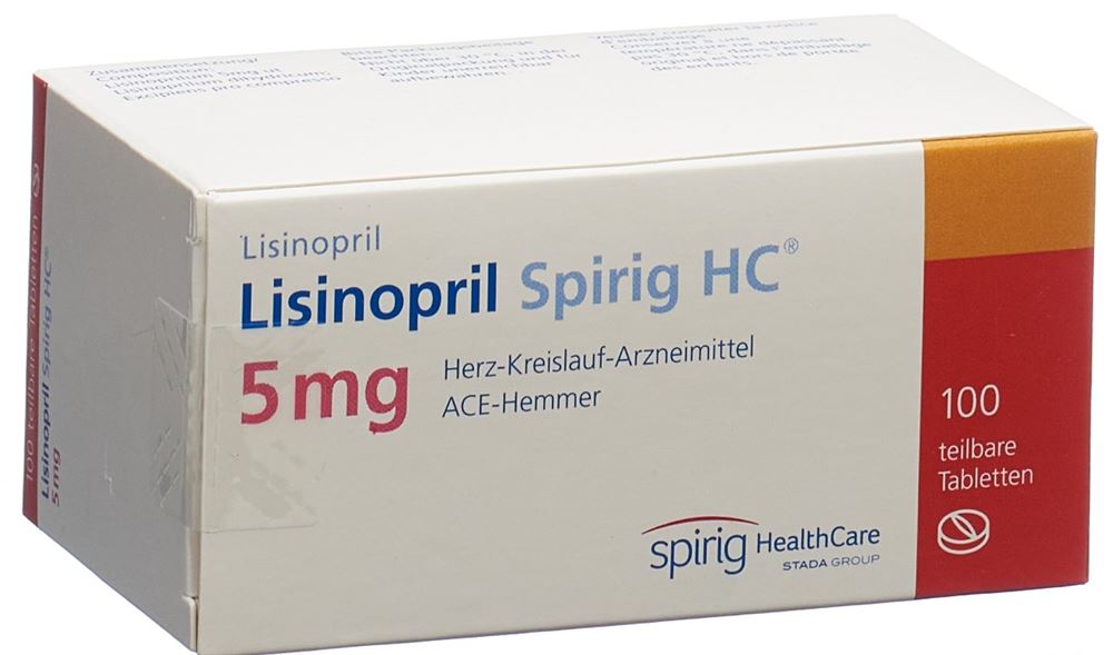 LISINOPRIL Spirig HC 5 mg, Hauptbild