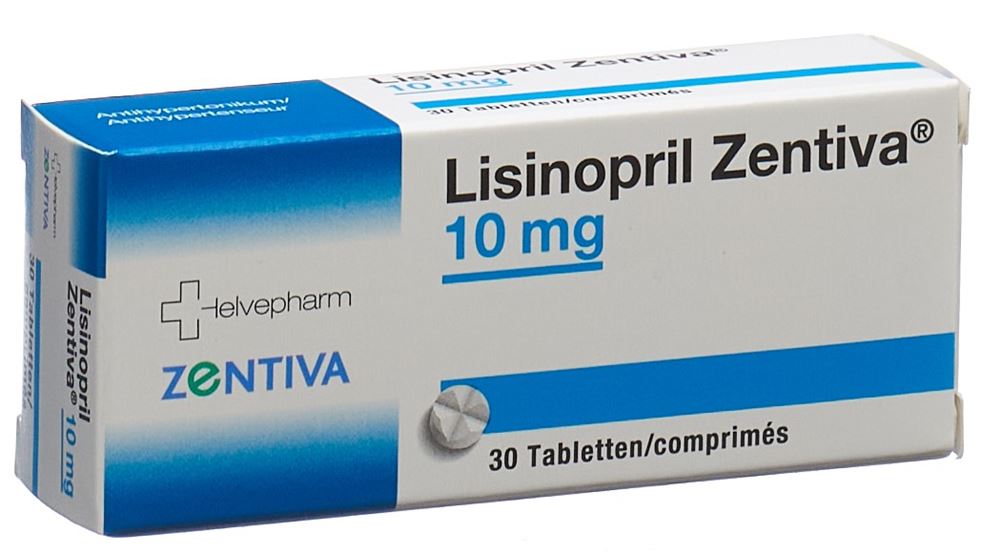 LISINOPRIL Zentiva 10 mg, image principale