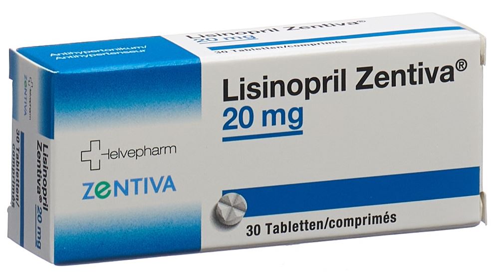 LISINOPRIL Zentiva 20 mg, Hauptbild