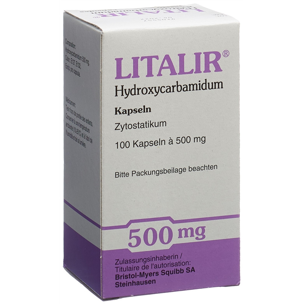 LITALIR caps 500 mg bte 100 pce, image principale