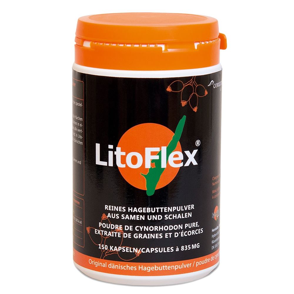 LITOFLEX original dänisches Hagenbuttenpulver, Hauptbild
