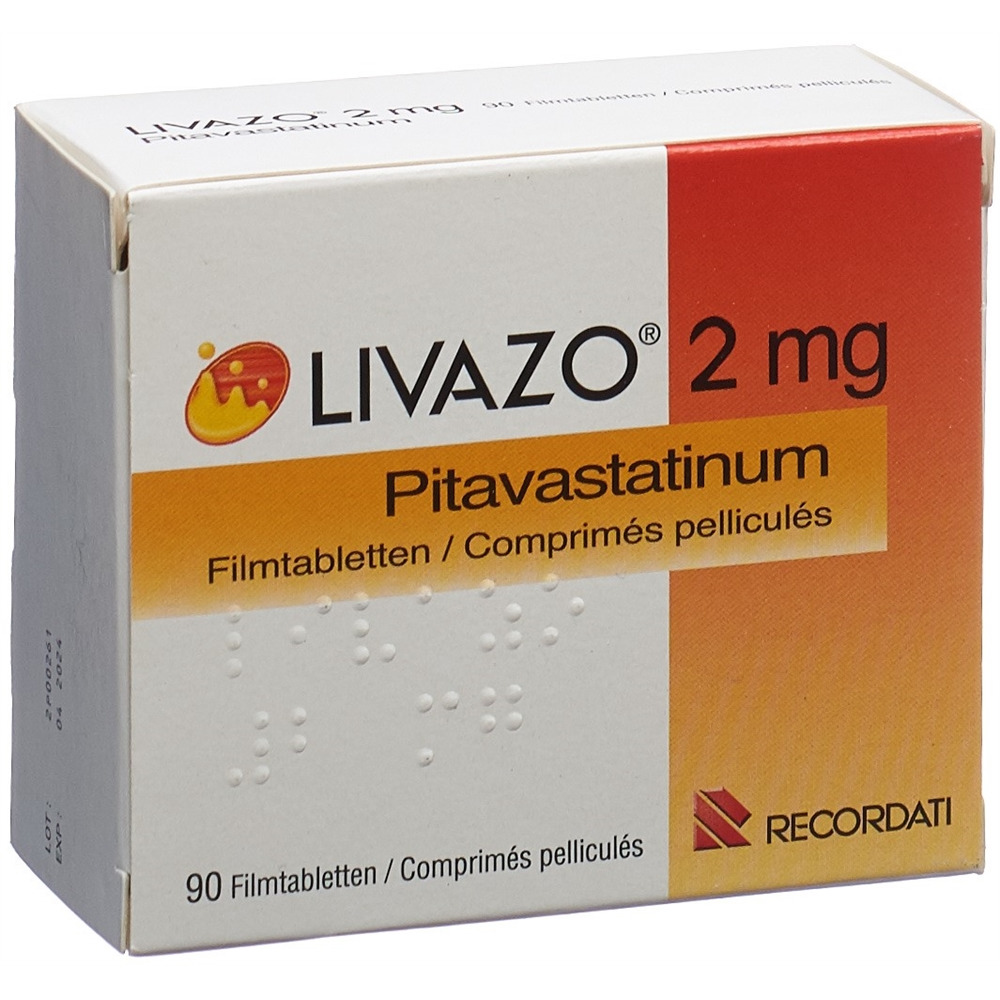 LIVAZO cpr pell 2 mg blist 90 pce, image principale