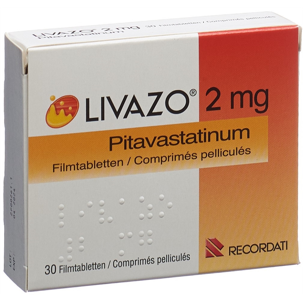 LIVAZO Filmtabl 2 mg Blist 30 Stk, Hauptbild