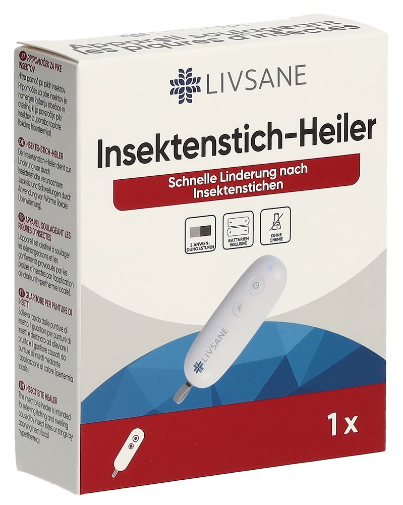 LIVSANE appareil soulageant les piqûres d'insectes