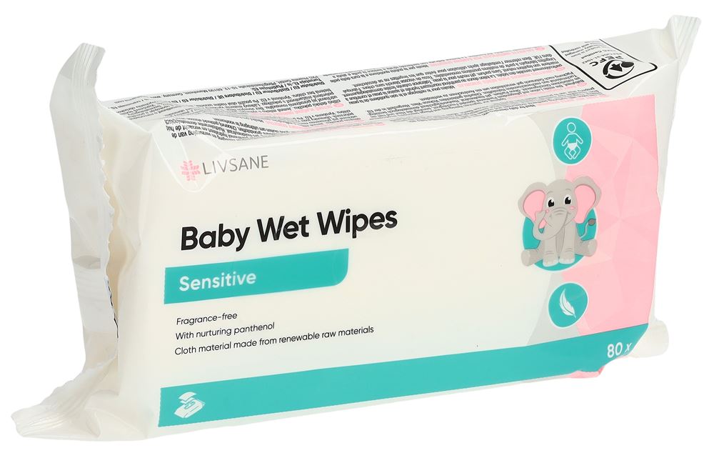 LIVSANE Baby-Feuchttücher