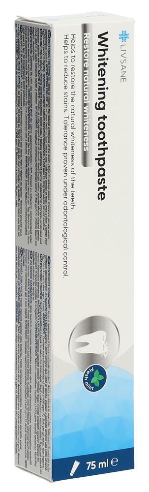 LIVSANE dentifrice blanchissant