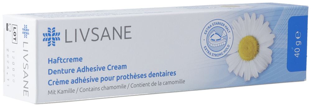 LIVSANE Haftcreme, Hauptbild