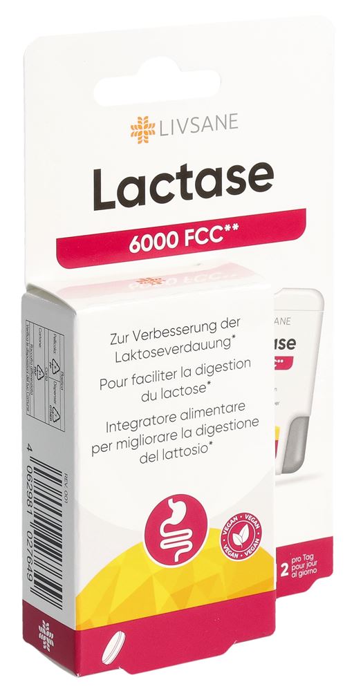 LIVSANE Lactase 6000 FCC