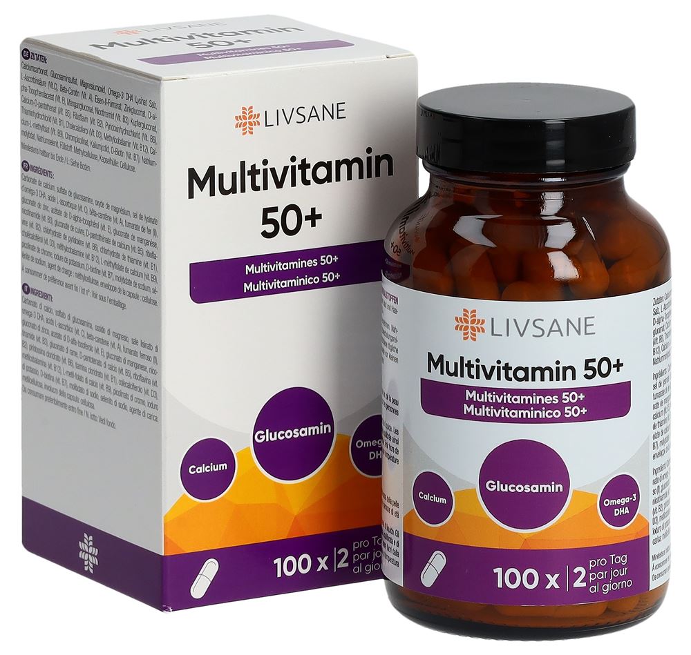 LIVSANE Multivitamin 50+