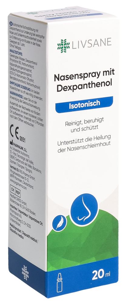 LIVSANE Nasenspray mit Dexpanthenol Spr 20 ml