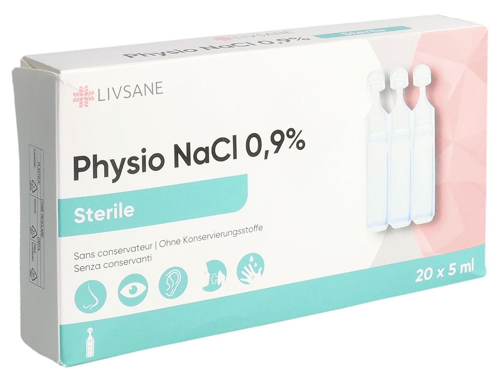 LIVSANE Physio NaCl 0.9 %