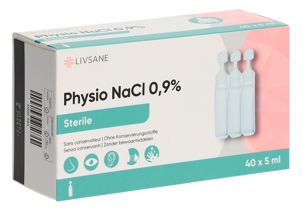LIVSANE Physio NaCl 0.9 %