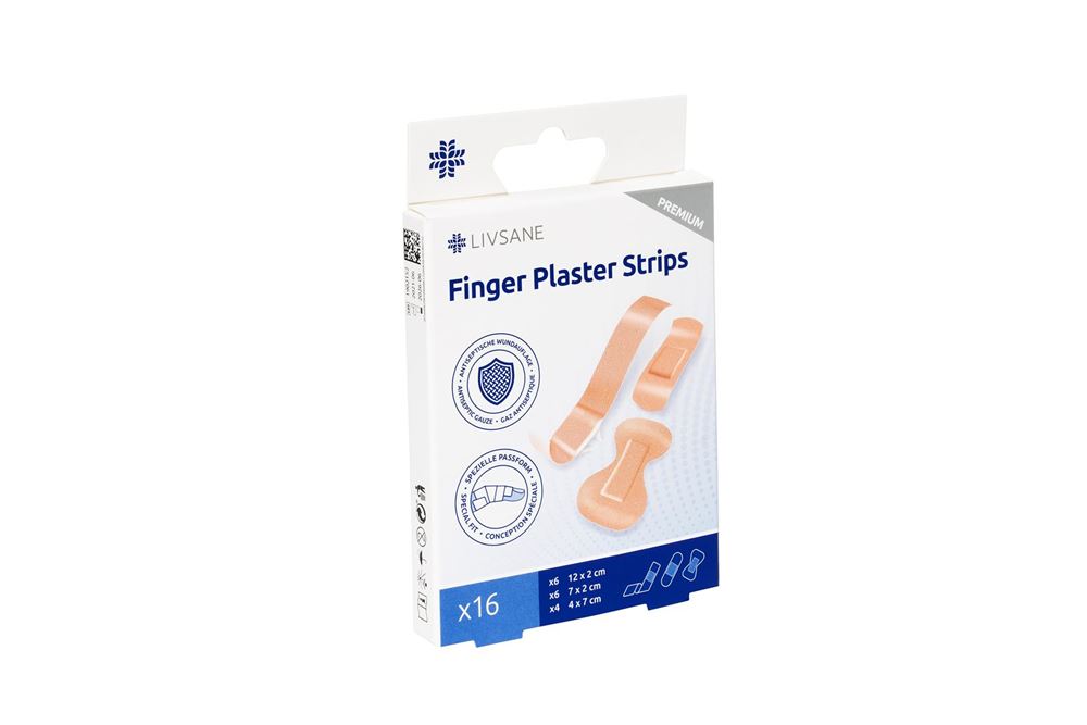 Premium Finger Pflaster-Streifen