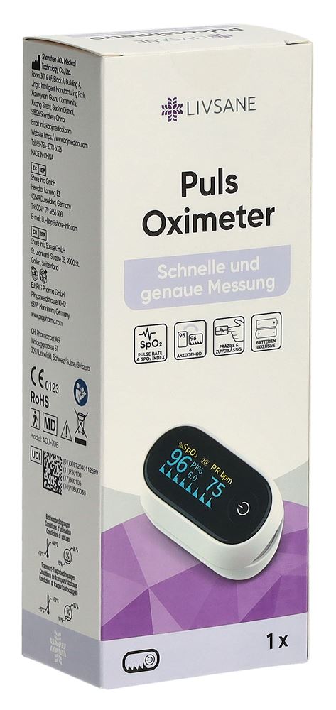 LIVSANE Puls-Oximeter, Hauptbild