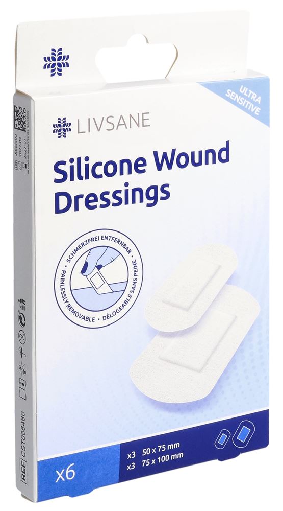 LIVSANE Silikon-Wundverbände