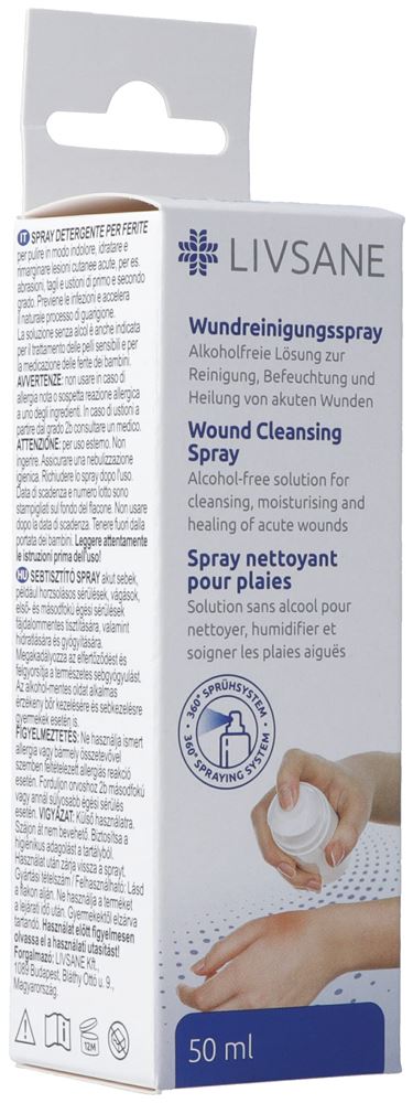 LIVSANE spray nettoyant pour plaies, image principale