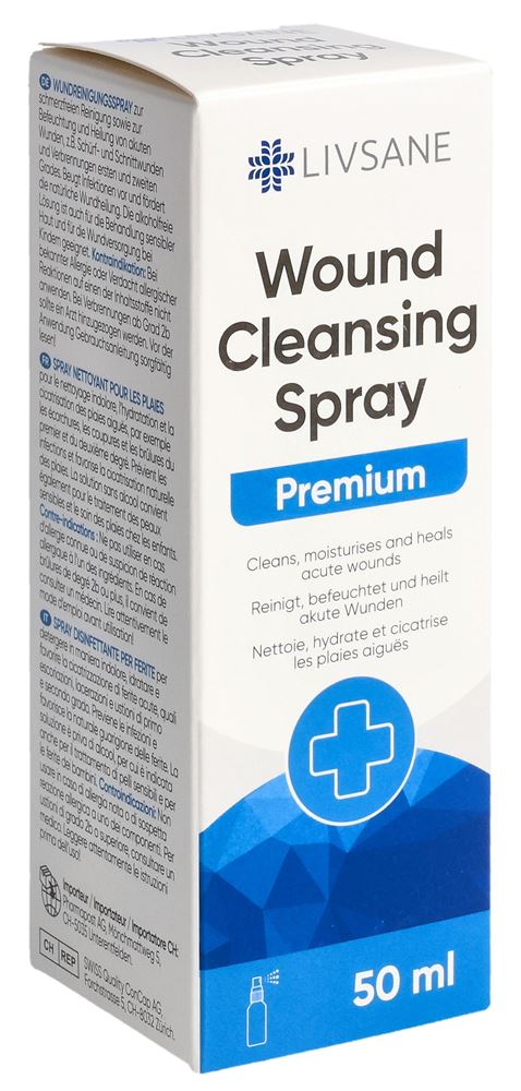 LIVSANE spray nettoyant pour plaies