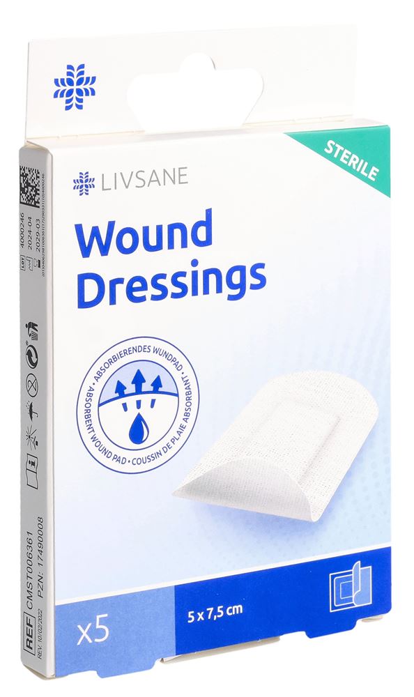LIVSANE Sterile Wound Dressings