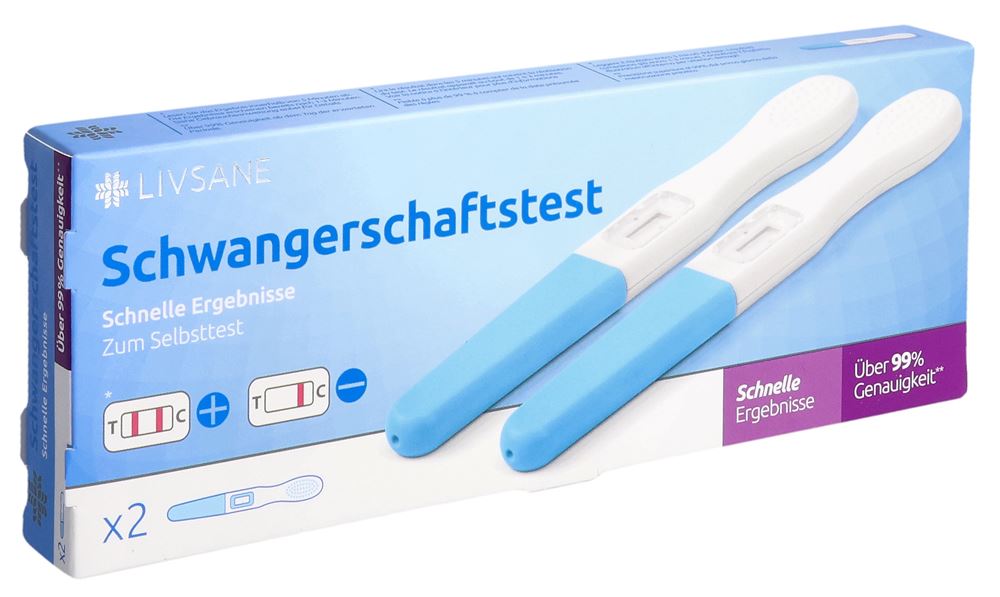 LIVSANE Test de grossesse détection rapide
