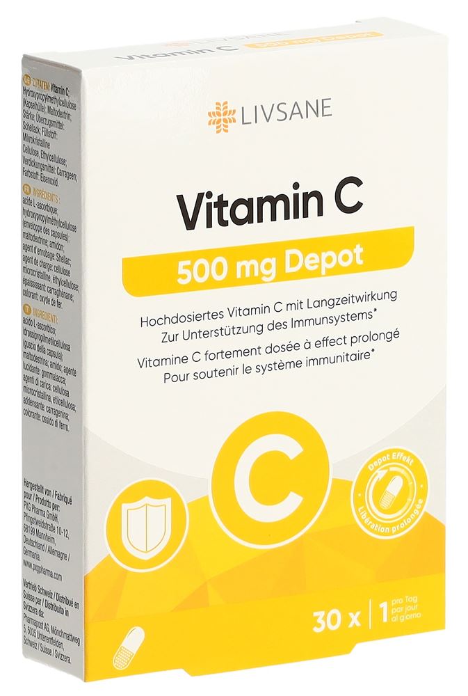 LIVSANE Vitamin C Depot 500 mg
