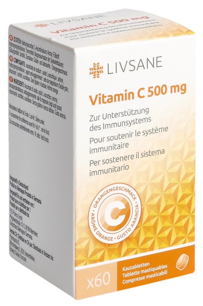 LIVSANE vitamine C 500 mg