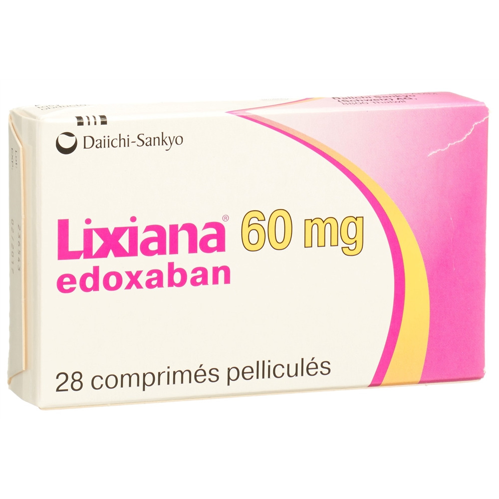 LIXIANA cpr pell 60 mg blist 28 pce, image 2 sur 2