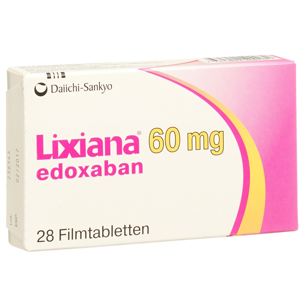 LIXIANA cpr pell 60 mg blist 28 pce, image principale