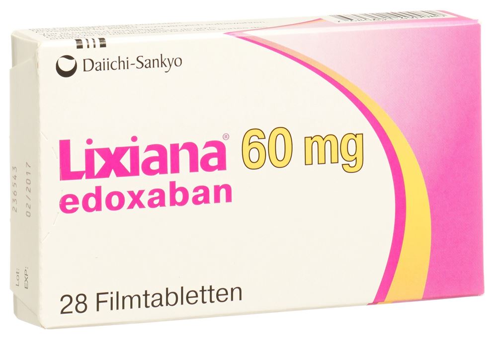 LIXIANA cpr pell 60 mg blist 28 pce, image principale