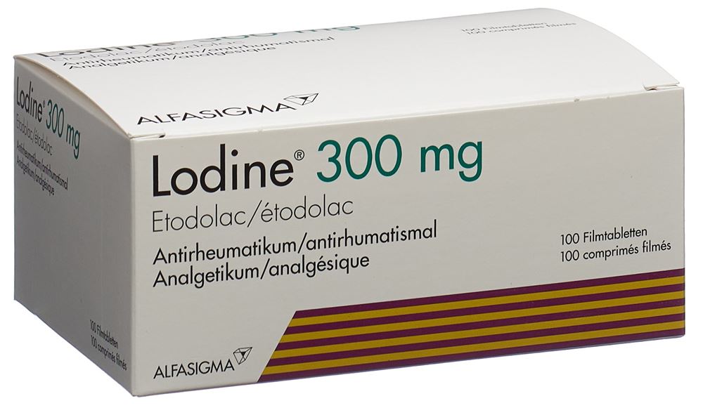 LODINE Filmtabl 300 mg Blist 100 Stk, Hauptbild