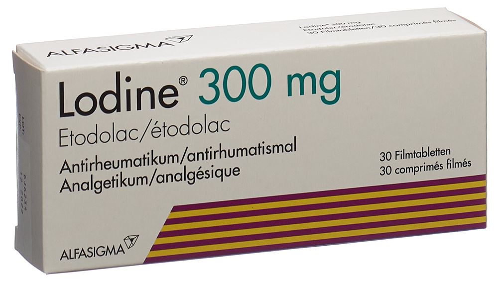 LODINE Filmtabl 300 mg Blist 30 Stk, Hauptbild