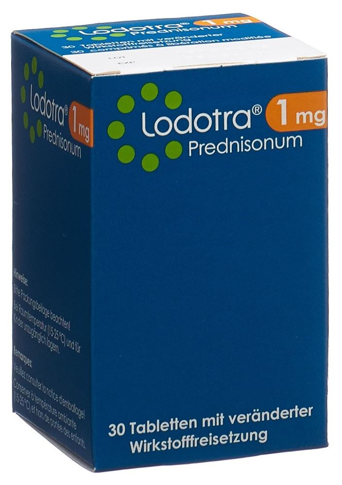 LODOTRA cpr ret 1 mg bte 30 pce, image principale