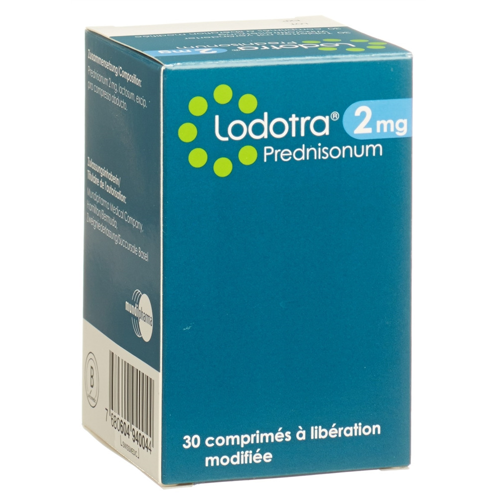 LODOTRA cpr ret 2 mg bte 30 pce, image 2 sur 2