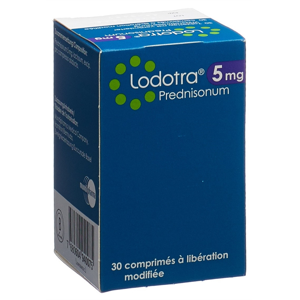 LODOTRA cpr ret 5 mg bte 30 pce, image 2 sur 2