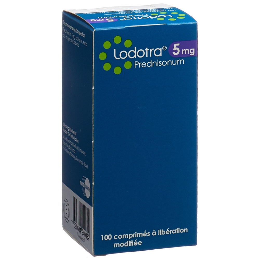 LODOTRA Ret Tabl 5 mg Ds 100 Stk, Bild 2 von 2