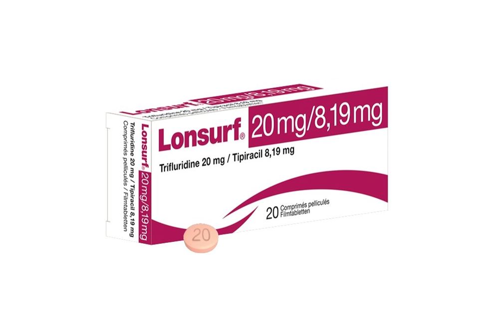 LONSURF Filmtabl 20mg/8.19mg Blist 20 Stk, Hauptbild