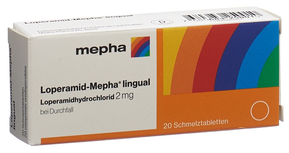 LOPERAMIDE lingual 2 mg, image principale