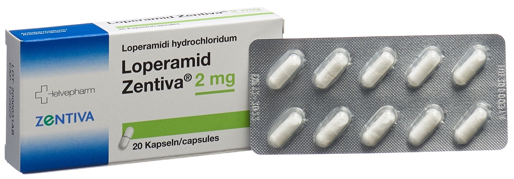LOPERAMIDE Zentiva 2 mg, image 2 sur 2