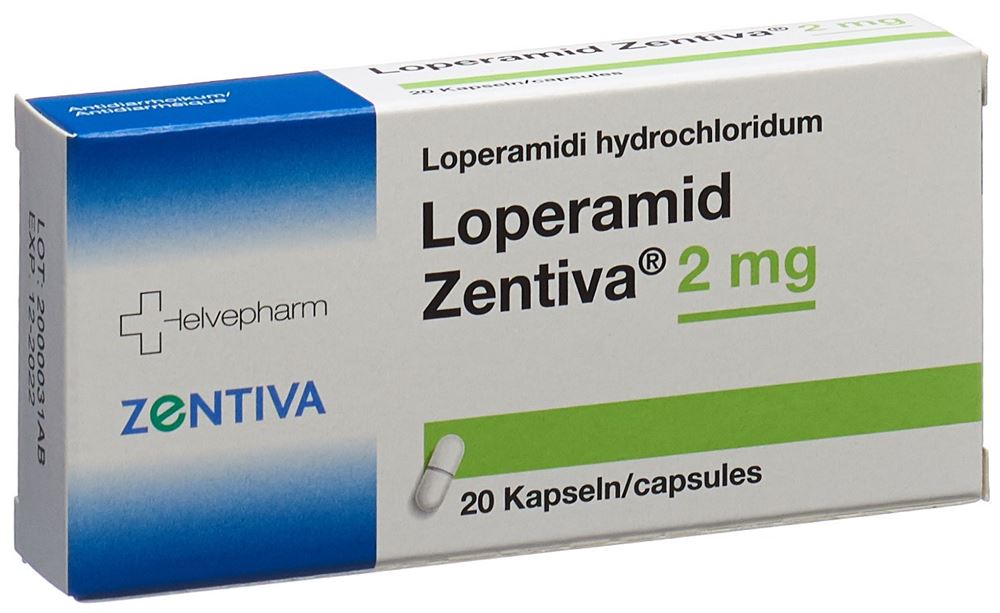 LOPERAMIDE Zentiva 2 mg, image principale