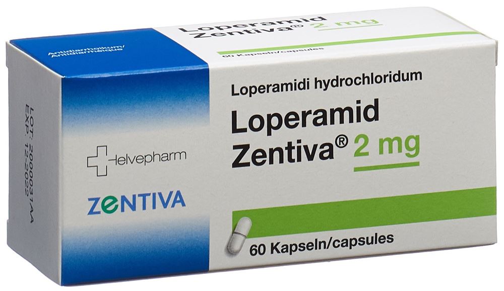 LOPERAMIDE Zentiva 2 mg, image principale
