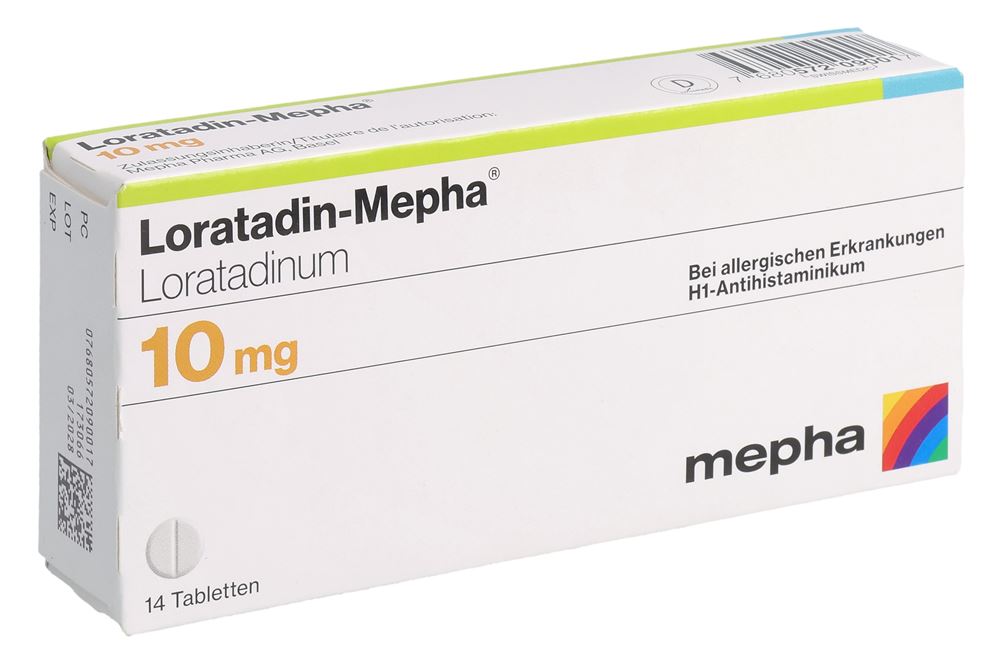 LORATADINE Mepha 10 mg