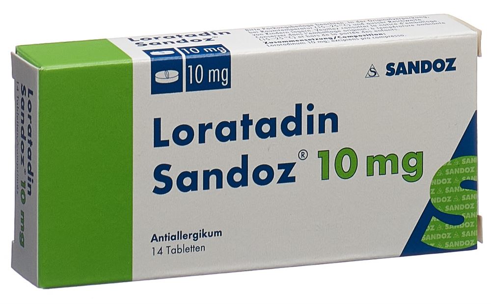 LORATADINE Sandoz 10 mg