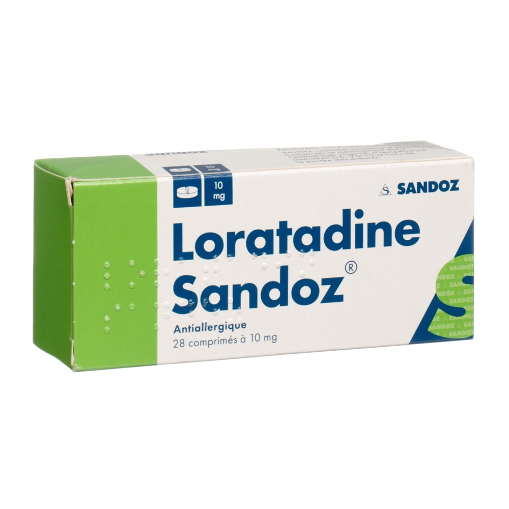 LORATADINE Sandoz 10 mg, image 2 sur 2