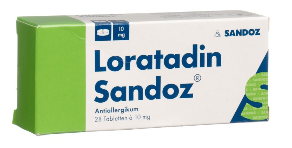 LORATADINE Sandoz 10 mg